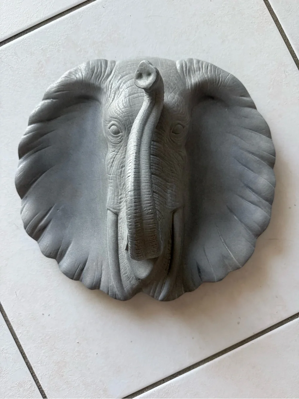 Arthur Court Elephant Covered Cast Aluminum Bowl 1979 Vintage Rare